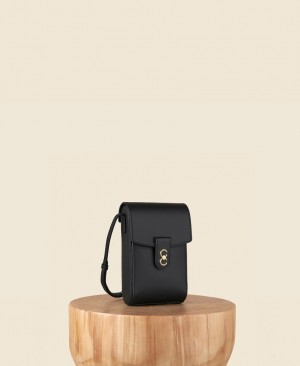 Black Cafuné Trunk Box Women's Crossbody Bags | MKE503AN