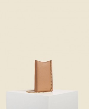 Brown Cafuné Camber Sling Women's Phone Bag | ROW9489VL