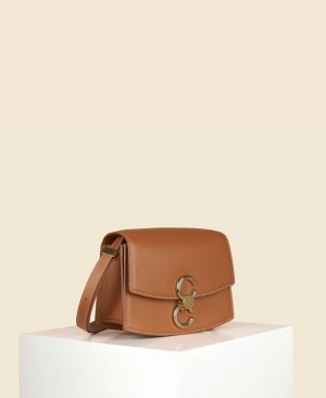 Brown Cafuné Small Pendulum Women's Crossbody Bags | GHN1566OM