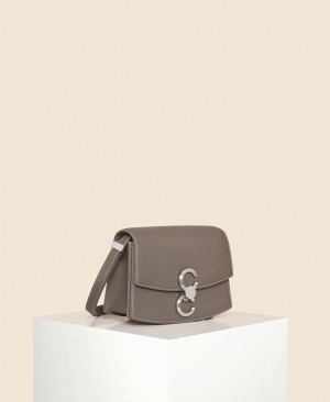 Grey Brown Cafuné Small Pendulum Women's Crossbody Bags | JHN6738VE