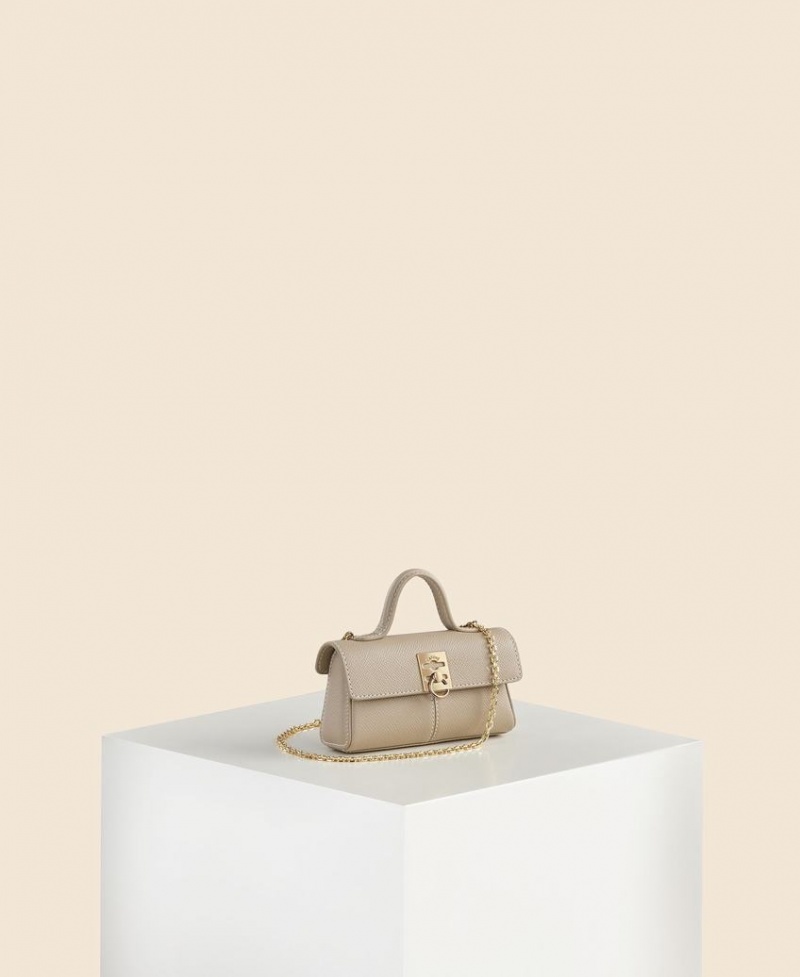 Beige Cafuné Mini Stance Box Set Women's Mini Bags | WRO968EQ