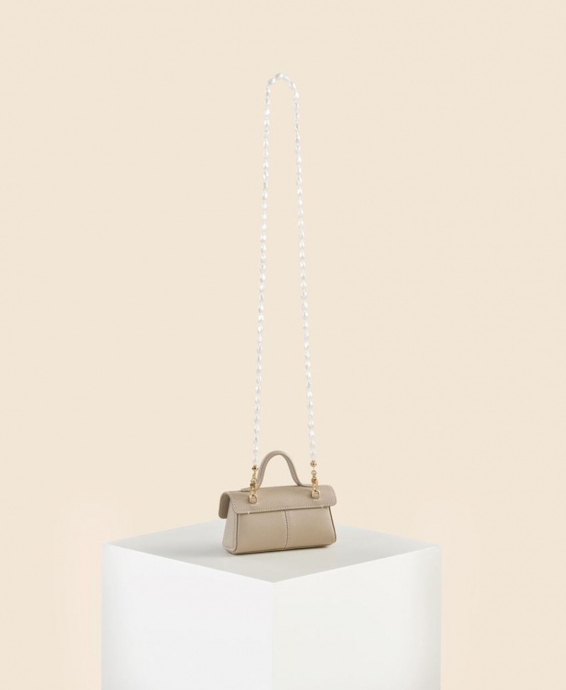 Beige Cafuné Mini Stance Box Set Women's Mini Bags | WRO968EQ