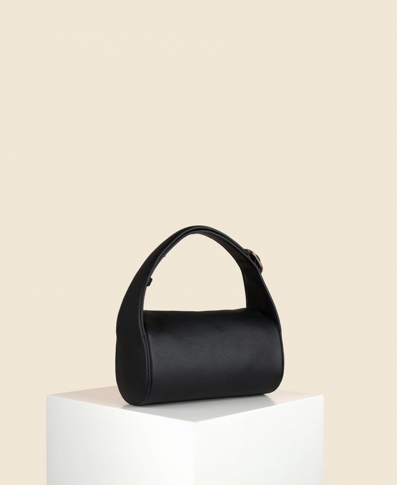 Black Cafuné Drop Duffel Women's Shoulder Bags | FWE268GH