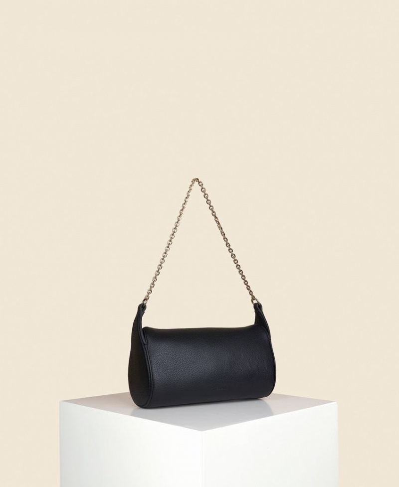 Black Cafuné Mini Drop Duffel Women's Shoulder Bags | BEX5811JN