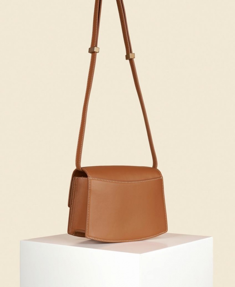 Brown Cafuné Small Pendulum Women's Crossbody Bags | GHN1566OM