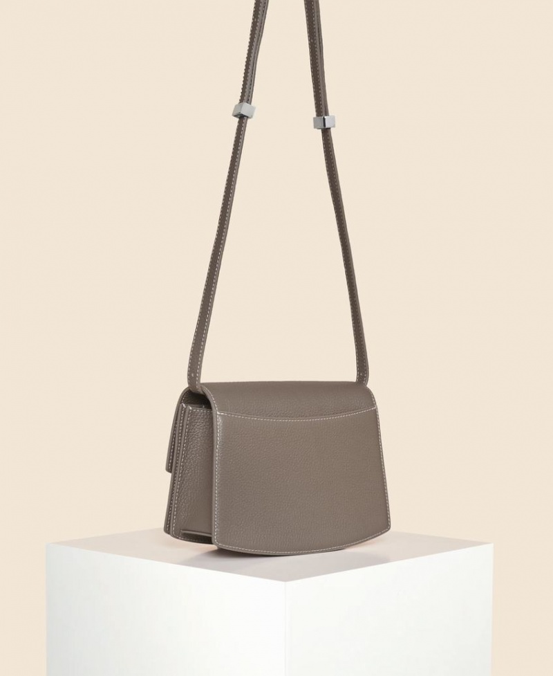 Grey Brown Cafuné Small Pendulum Women's Crossbody Bags | JHN6738VE