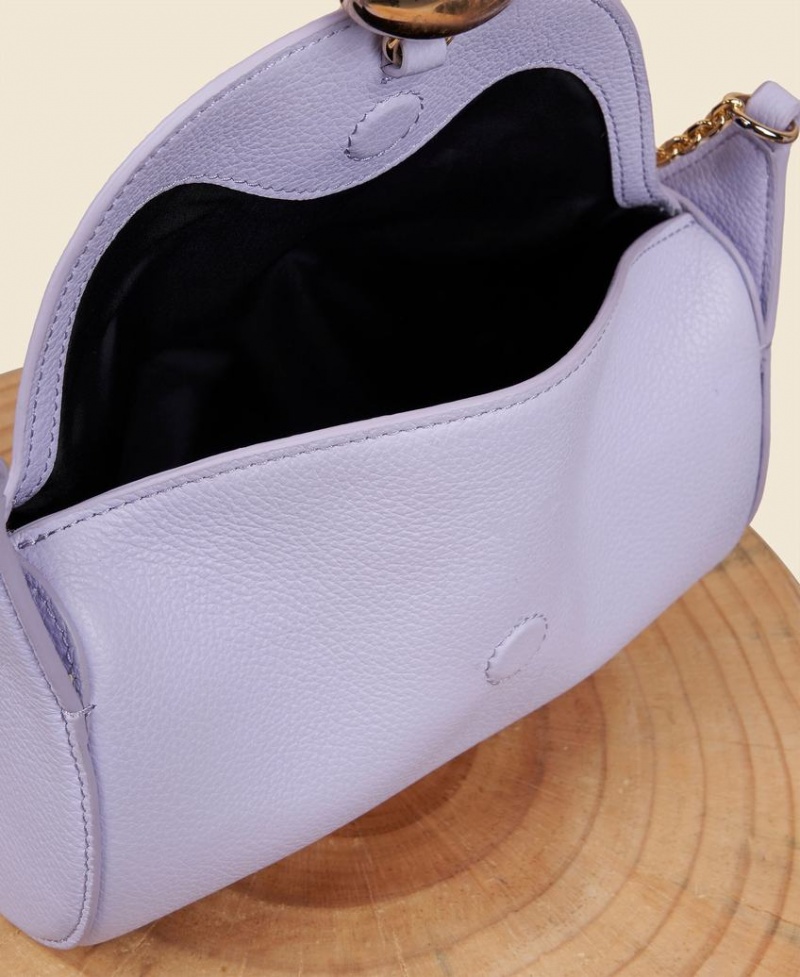 Purple Cafuné Mini Drop Duffel Women's Shoulder Bags | XZJ9566AT